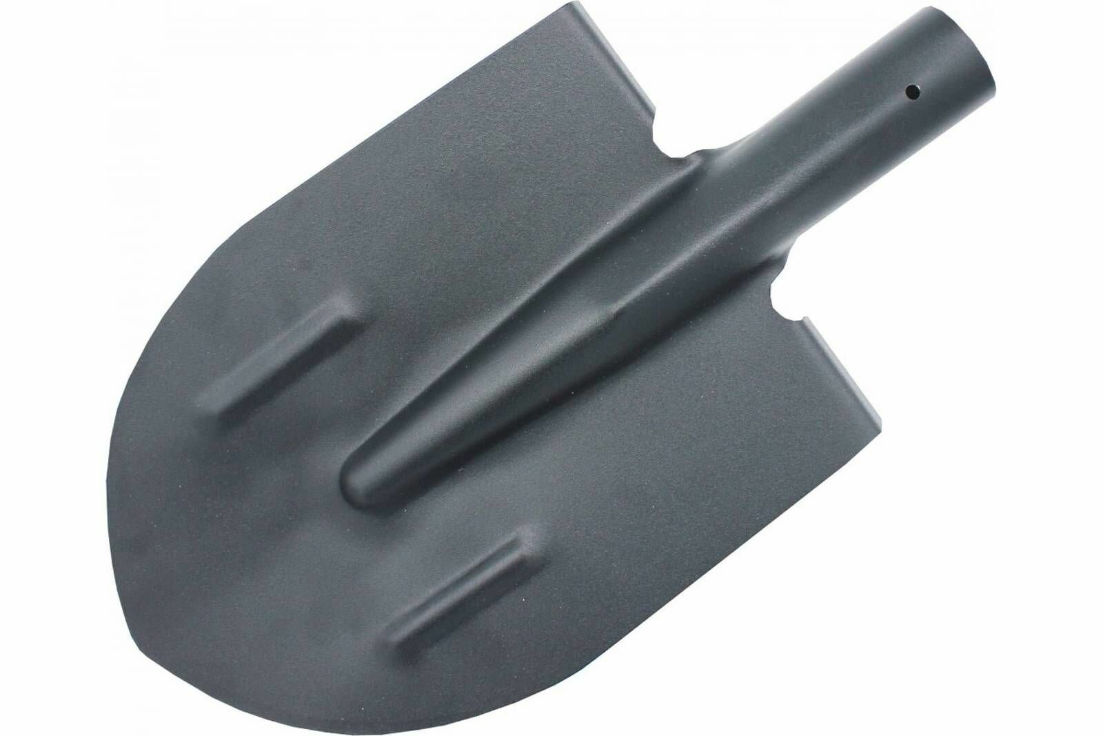 Лопата штыковая ЛКО, 21.5см с ребрами жесткости, без черенка, из стали, цвет черный, 1 шт - фотография № 2