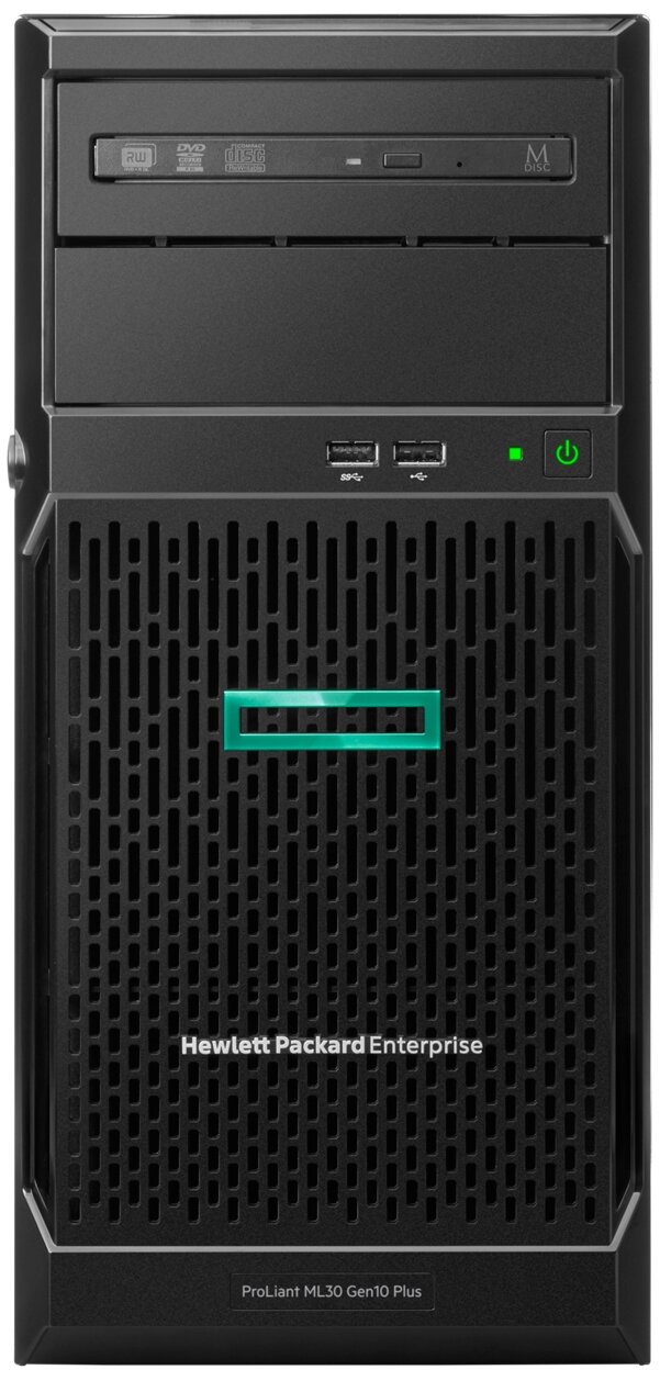 Сервер HPE ProLiant ML30 Gen10 Plus P44718-421 форм-фактор Tower/Intel Xeon E-2314(2.8GHz)/16GB DDR4-3200 UDIMM/ 8x2.5",M.2 — фото 2