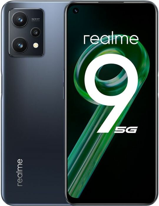 Смартфон Realme 9 5G Snapdragon 695 4/64Gb, черный