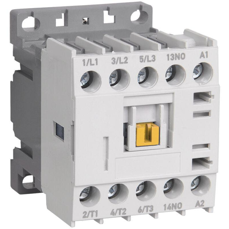 фото Миниконтактор МКИ-10610 6А 230В/АС3 1НО, IEK KMM11-006-230-10 (1 шт.)