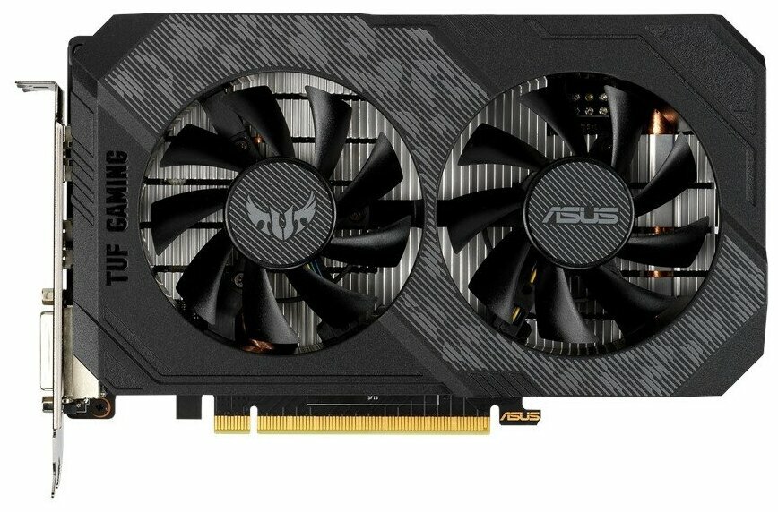 Видеокарта Asus PCI-E NVIDIA GeForce GTX 1650 4096Mb 128 GDDR6 TUF-GTX1650-O4GD6-P-V2-GAMING