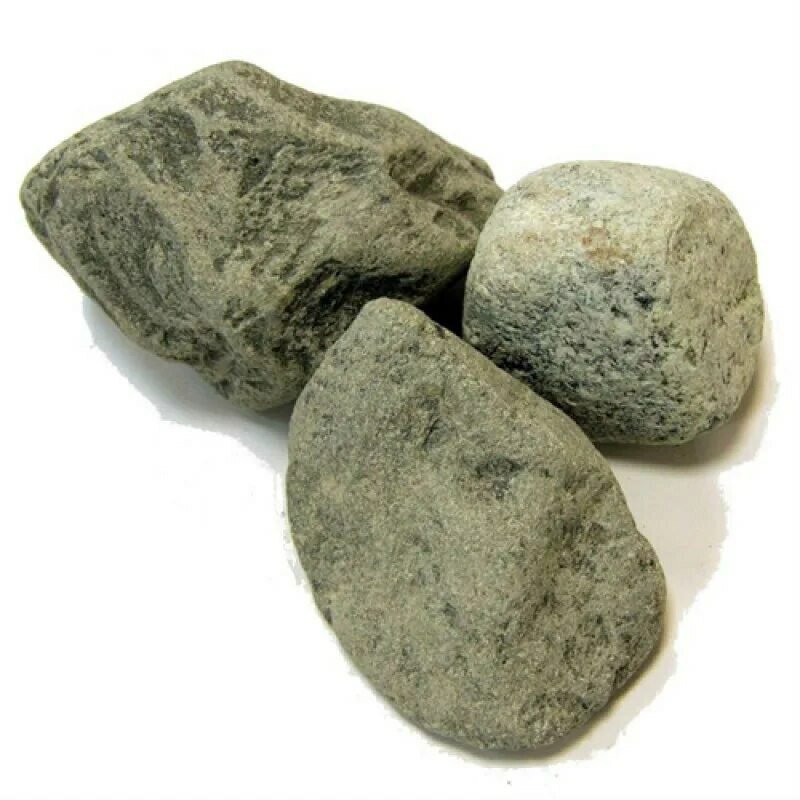 Камень для бани Порфирит (7-12 см) , обвалованный, 20 кг - фотография № 2