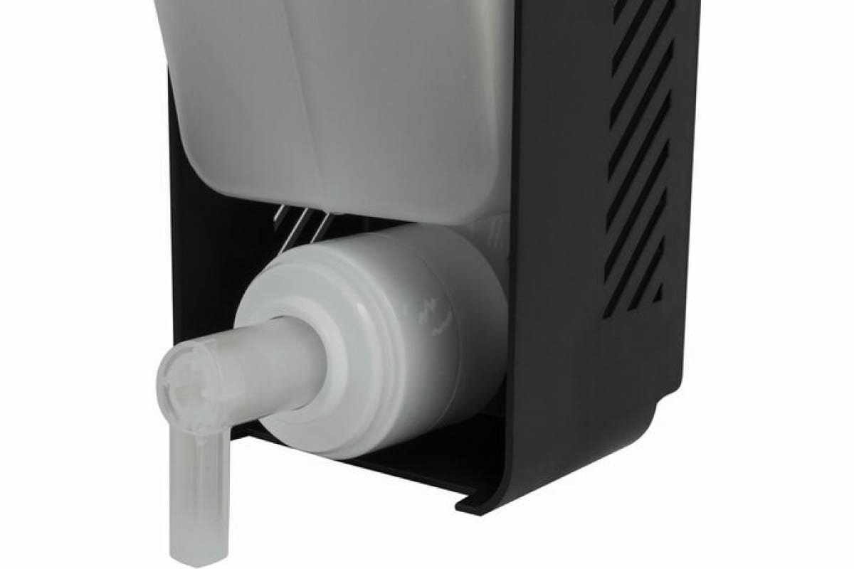 Диспенсер для жидкого мыла-пены лайма ORIGINAL наливной, 0.8 л, белый, ABS-пластик 605776 - фотография № 6