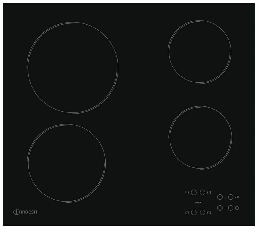 Варочная поверхность Indesit RI 161 C черный