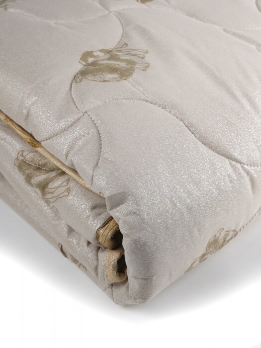 Одеяло Верблюжья Шерсть 1.5-спальное 140х205 Тик (300 г/м2) - фотография № 4