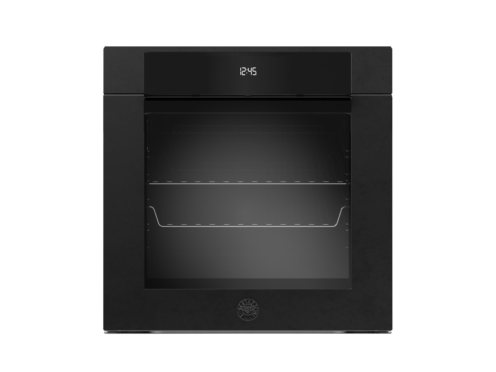 F6011MODELN Электрический встраиваемый духовой шкаф Bertazzoni с сенсорным дисплеем (LCD), 60 см Карбонио - фотография № 1