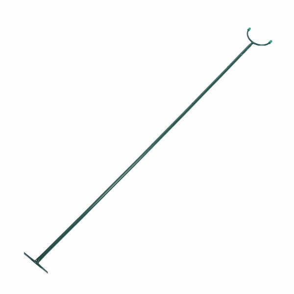 Опора для ветвей, h = 160-280 см, ножка d = 1.6 см, металл, зелёная - фотография № 1