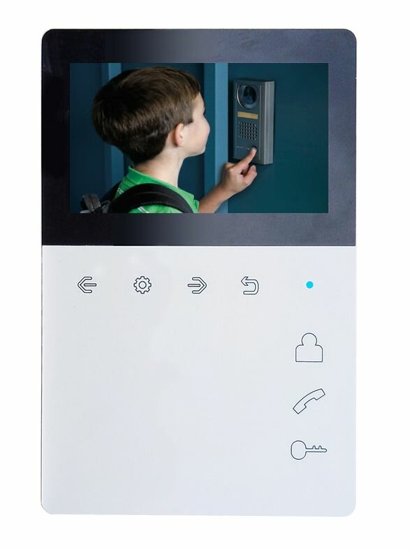 фото Tantos Elly VZ адаптированный монитор для координатных многоквартирных систем