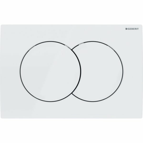 фото 115.107.11.1 Смывная клавиша Geberit Delta01, для двойного смыва: Альпийский белый