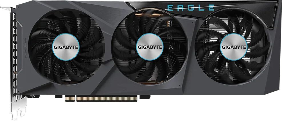 Видеокарта Gigabyte PCI-E 4.0 GV-R66EAGLE-8GD AMD Radeon RX 6600 8192Mb 128 GDDR6 2044/14000 HDMIx2