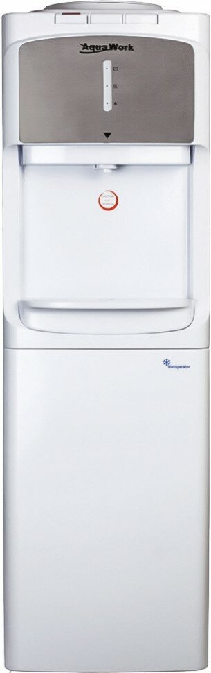 Кулер для воды Aqua Work R83-B белый с холодильником компрессорный, TY-LWYR83B - фотография № 2