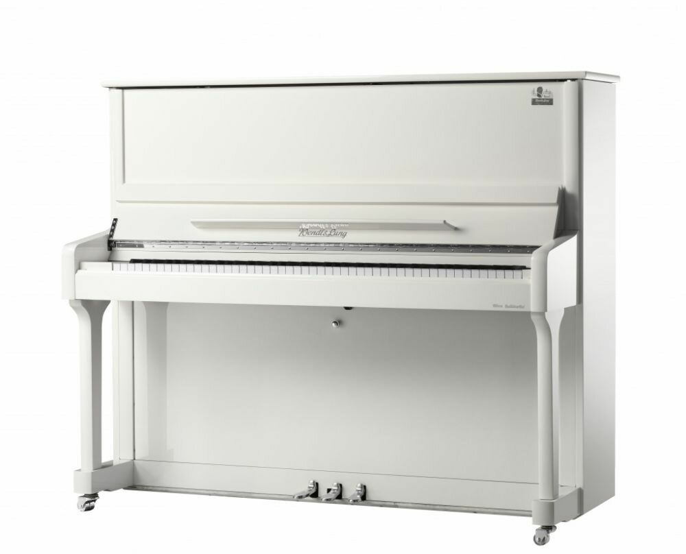 Wendl&Lung Пианино акустическое, цвет белый Wendl&Lung W126WH