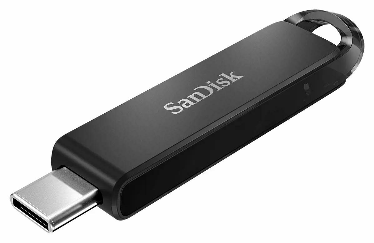 Флеш диск SanDisk Ultra USB Type-C Flash Drive 128GB USB3.1 Gen 1 Type-C черный