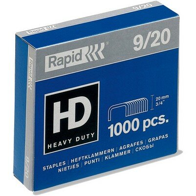 Скобы Rapid 9/20 (1000 шт)