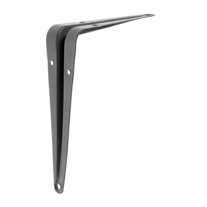 фото Кронштейн, 150х125х0.8 мм, металл, цвет хром, 1 шт., 4 штуки