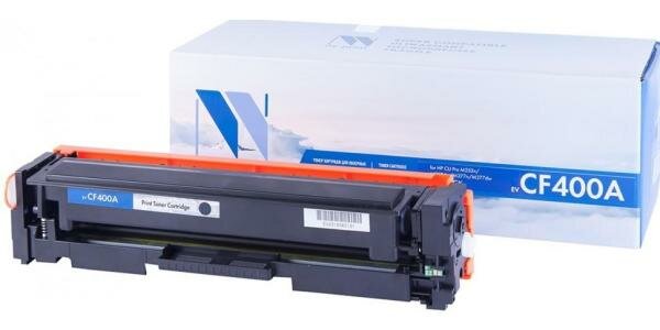 Картридж NV-Print CF400A для HP LaserJet Color Pro M252dw | MFP-M277dw 1500стр Черный