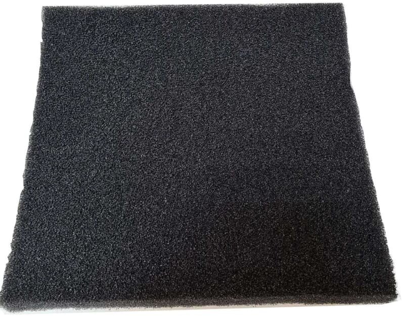 Губка Roof Foam, чёрная, PPI 20, 5×50×50 см - фотография № 3