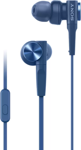 Sony Mdr-xb55ap/l Голубые с микр.