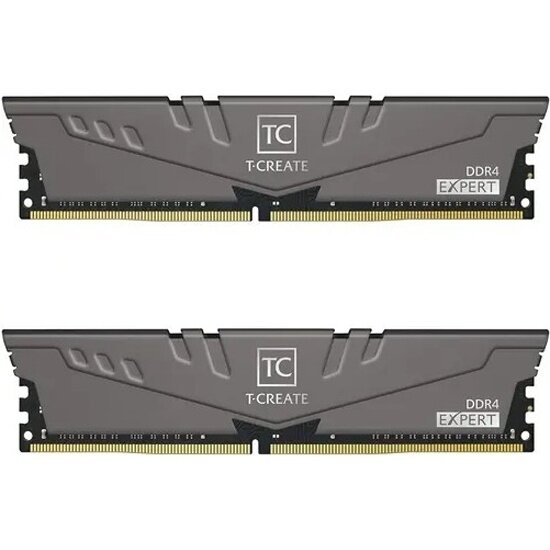 Оперативная память TEAM GROUP T-Create DDR4 16Gb (2x8Gb) 3600MHz pc-28800 EXPERT GRAY CL14 (TTCED416G3600HC14CDC01)
