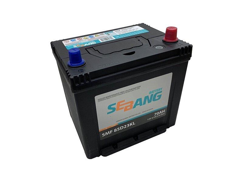 Автомобильный аккумулятор SEBANG SMF 85D23KL 232х175х225