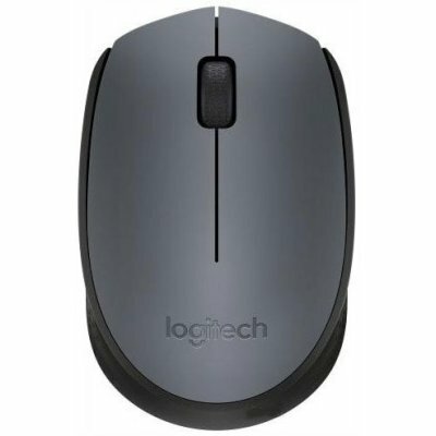  Logitech M170 Wireless Mouse Black-Grey USB (910-004642)