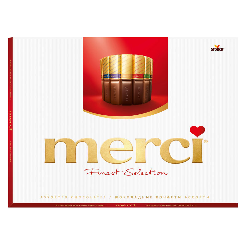 Конфеты шоколадные Merci (нг), 675г