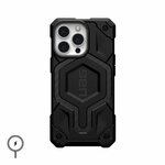 Чехол UAG Monarch Pro with MagSafe для iPhone 13 Pro чёрный карбон (Carbon Fiber) - изображение