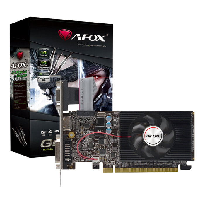 Видеокарта AFOX GeForce GT 610 1GB (AF610-1024D3L7-V6) Retail