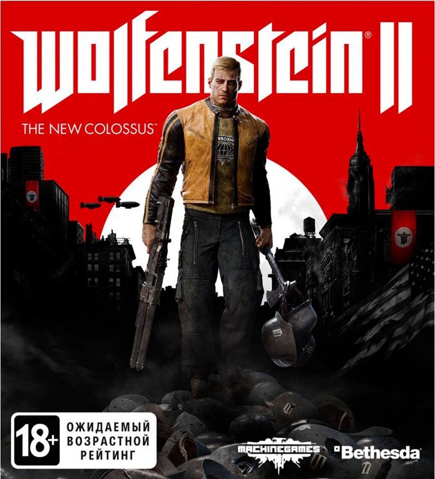Игра Wolfenstein II: The New Colossus для PC, электронный ключ