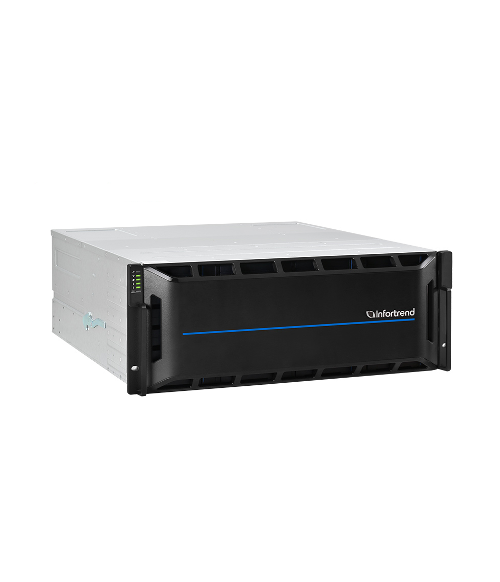 Система хранения данных Infortrend EonStor GS2000 Gen2 2U/24baydual redundant subsystem2x12Gb/s SAS8x1G iSCSI+4host boards4x4GB2x(PSU+FAN)