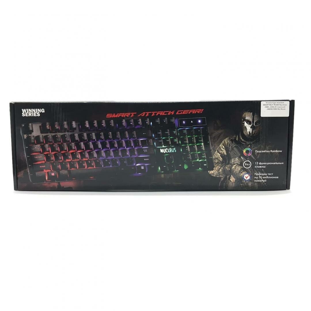 Клавиатура игровая SMARTBUY RUSH Nucleus (SBK-320G-K) (черный)