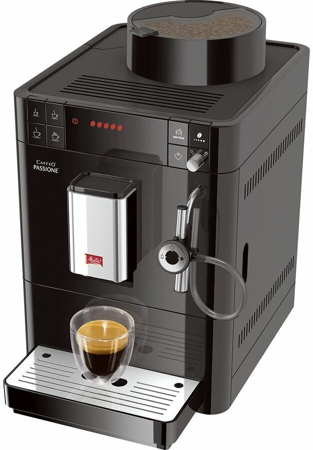 Кофемашина Melitta Caffeo Passione 1450Вт черный