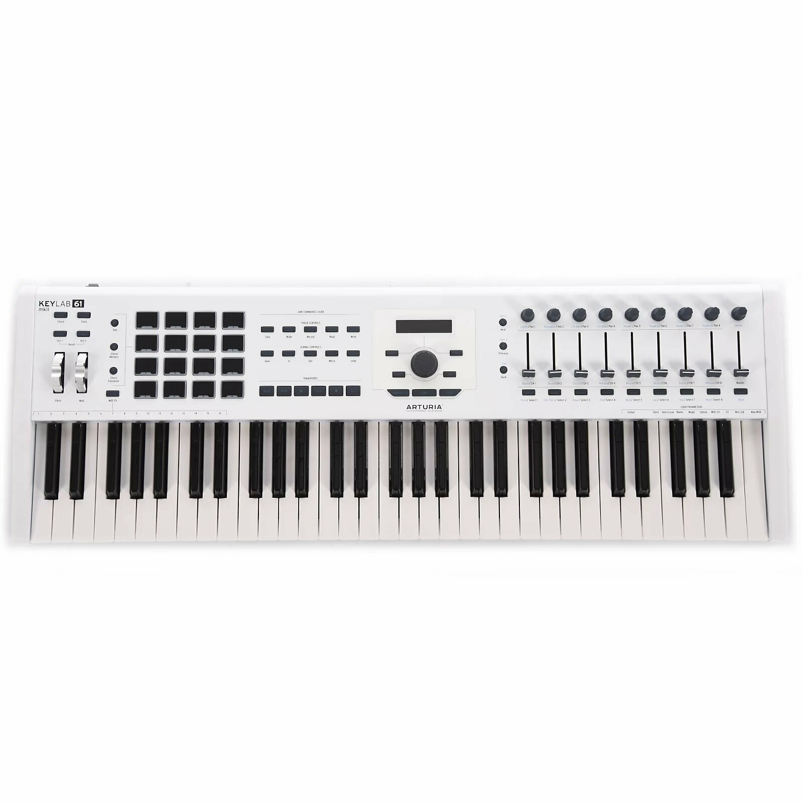 MIDI-клавиатура 61 клавиша Arturia KeyLab 61 MKII White