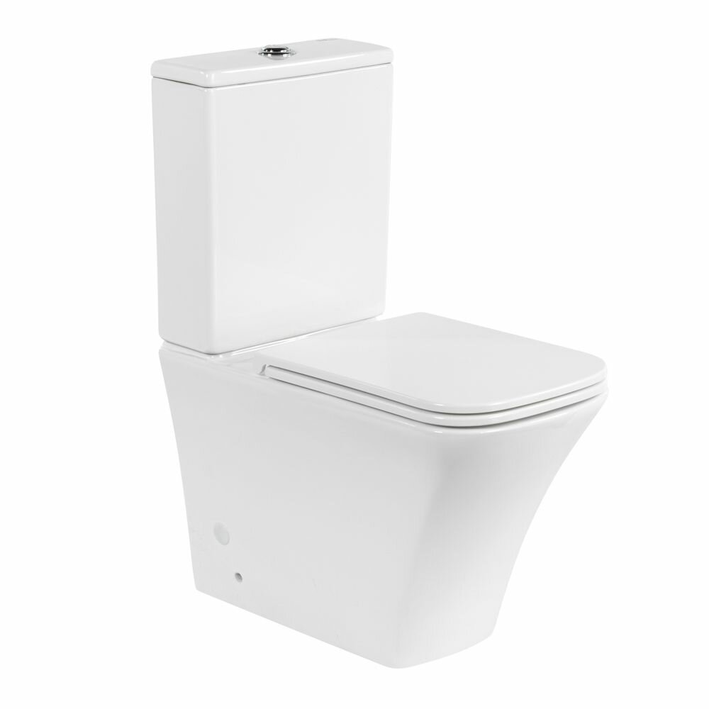 Унитаз-компакт безободковый BelBagno MARMI BB052T/BB052CPR/BB2322SC