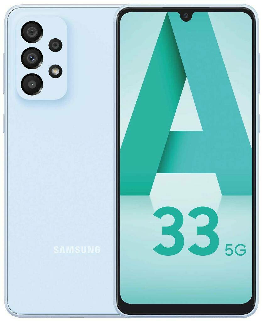 Телефон Samsung Galaxy A33 5G 6/128Gb (Голубой)