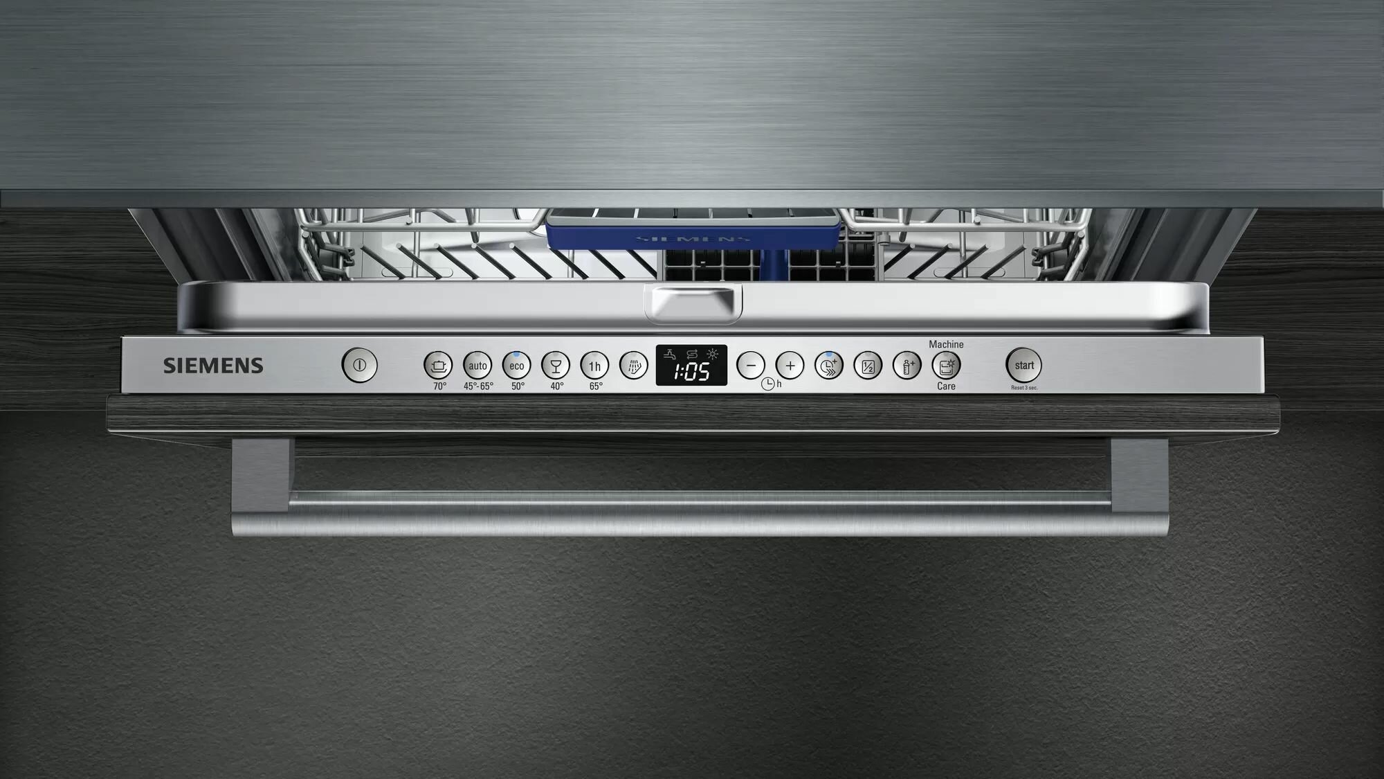 Встраиваемая посудомоечная машина SIEMENS SN63HX26MM iQ300, 815x598x550 13 комплектов 6 программ 44 дБ AquaStop HomeConnect HygienePlus RackMatic - фотография № 2