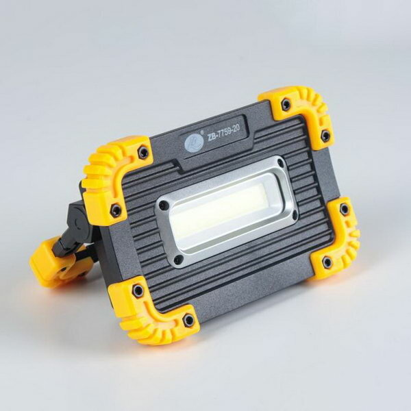 Светодиодный прожектор-светильник аккумуляторный 9 Вт 1200 мАч 3 ААА USB 3 ч работы
