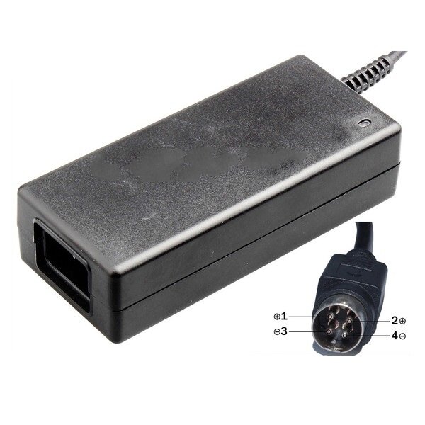 Адаптер блок питания HuntKey HKA06012050-7CE 12V-5A 4pin (пин) ++-- плюс плюс минус минус совместимый