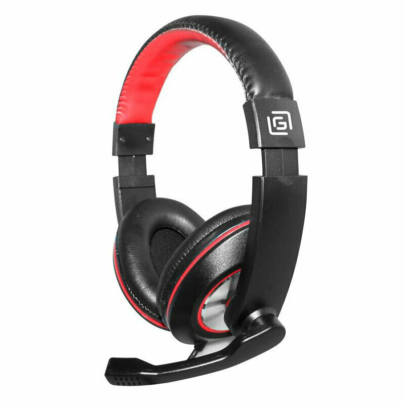 Гарнитура для ПК Oklick HS-L390G DRAGON черный/красный 1.8м (JD-728S) 1450282