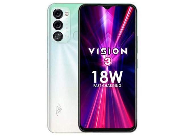 Сотовый телефон Itel Vision 3 3/64Gb Multicolor Green