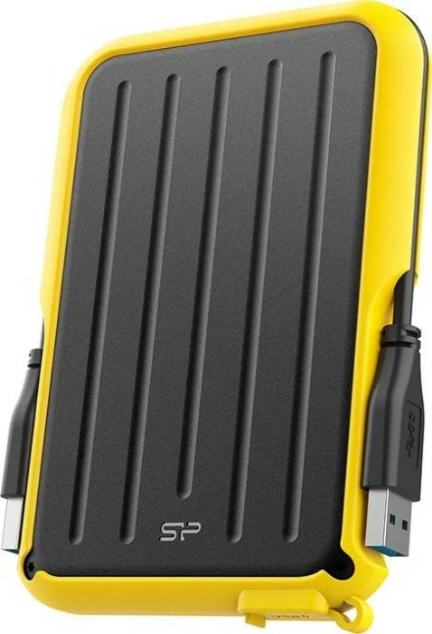 Жесткий диск 2TB Silicon Power Armor A66 Black/Yellow (SP020TBPHD66SS3Y)