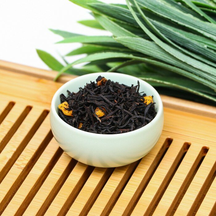 Джекичай Китайский черный чай с манго, 50 г - фотография № 3