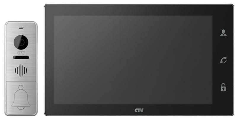 Комплект видеодомофона CTV-DP4106AHD (черный)