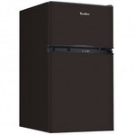 Холодильник Tesler RCT-100 Dark Brown - изображение