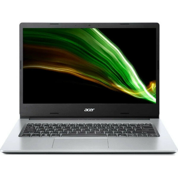 Ноутбук Acer Aspire 1 A114-33-P7VD Pentium Silver N6000 8Gb eMMC128Gb UMA 14 HD 1366x768 noOS silver русская клавиатура, NX.A7VER.00A