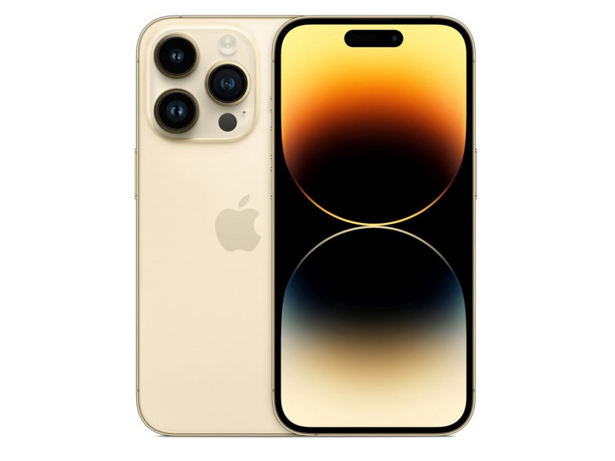 Смартфон Apple iPhone 14 Pro Max 256Gb Gold (iOS 16, A16 Bionic, 6.7", 6144Mb/256Gb 5G ) [MQ893ZA/A]