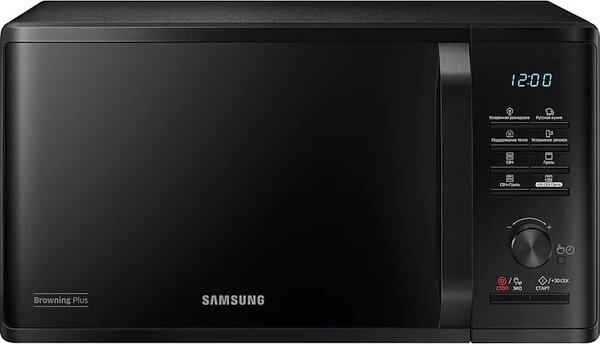 Микроволновая Печь Samsung Mg23k3515ak 23л. 800Вт черный