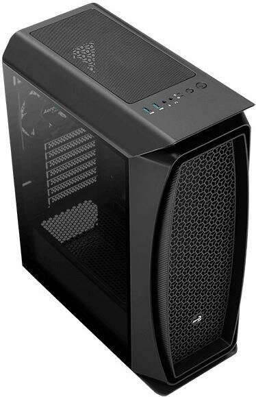 Корпус ATX Aerocool Aero One-G-BK-v1 Без БП чёрный