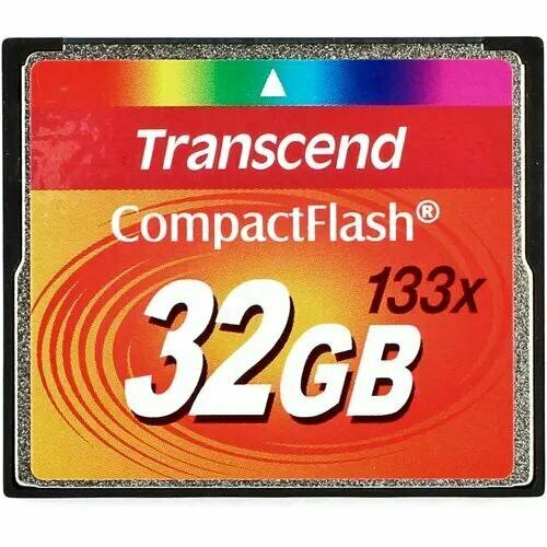 Карта памяти Transcend CompactFlash 133x 32GB