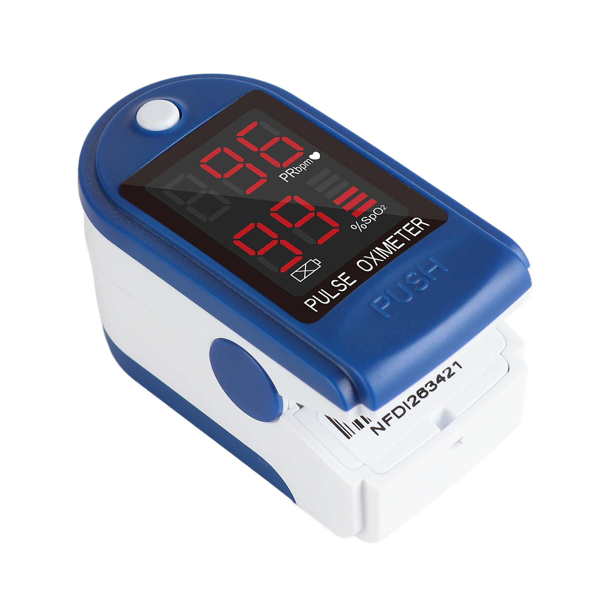 Пульсоксиметр Fingertip  Измерение кислорода и пульса в крови